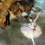 エドガー・ドガの作品一覧・解説『バレエのレッスン』、『エトワール（星）』