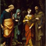 アントニオ・アッレグリ・ダ・コレッジョの作品一覧・解説『キリストの哀悼』、『四聖人』